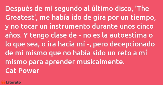 Frases de Cat Power