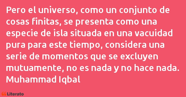 Frases de Muhammad Iqbal