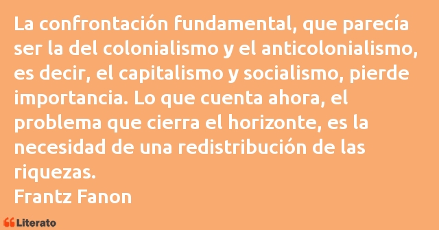 Frases de Frantz Fanon