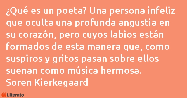 Frases de Soren Kierkegaard