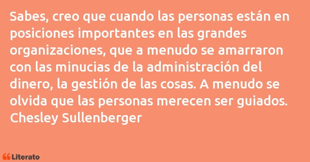 Frases de Chesley Sullenberger