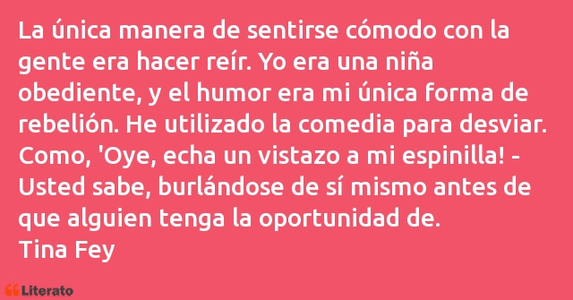 Frases de Tina Fey