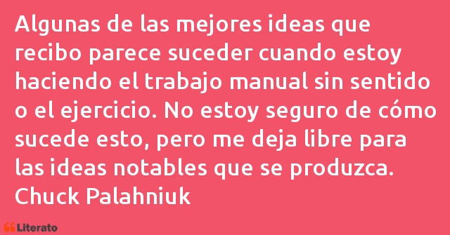 Frases de Chuck Palahniuk