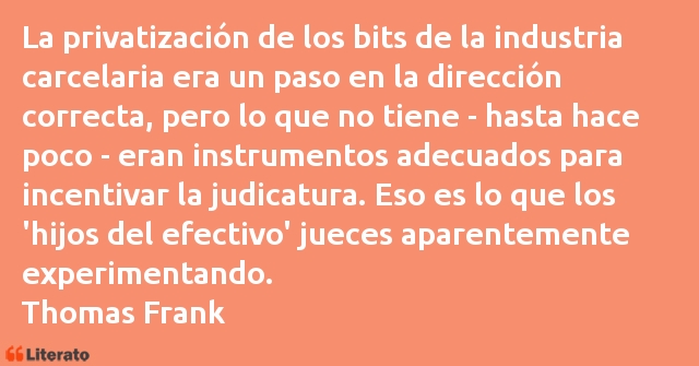 Frases de Thomas Frank