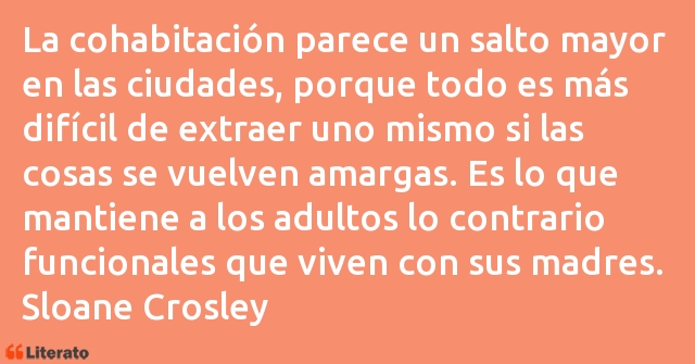 Frases de Sloane Crosley