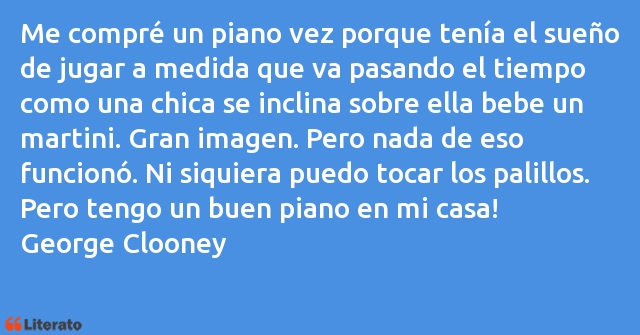 Frases de George Clooney