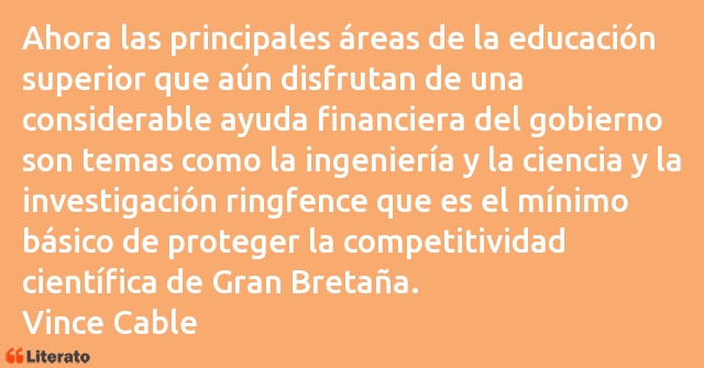 Frases de Vince Cable