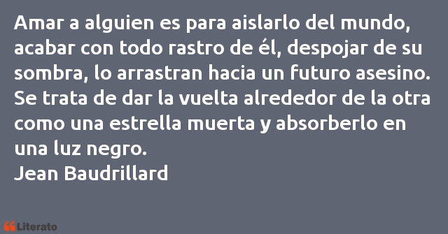 Frases de Jean Baudrillard