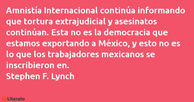 Frases de Stephen F. Lynch