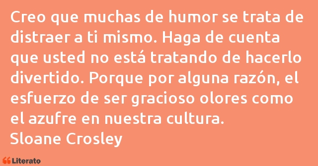 Frases de Sloane Crosley