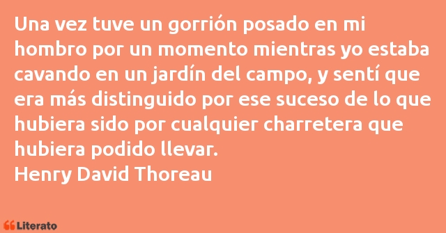 Frases de Henry David Thoreau