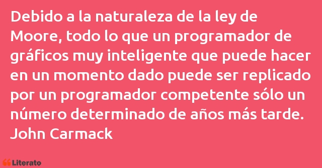 Frases de John Carmack