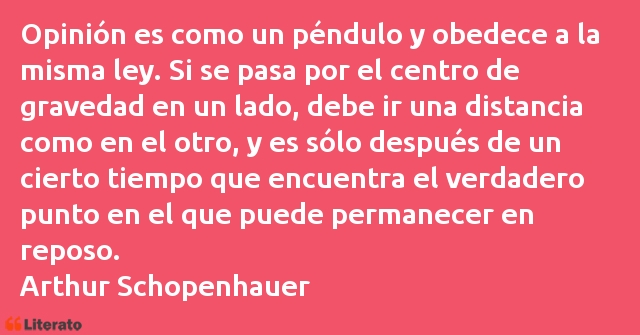 Frases de Arthur Schopenhauer