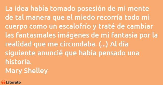 Frases de Mary Shelley