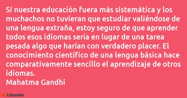 Frases de Mahatma Gandhi