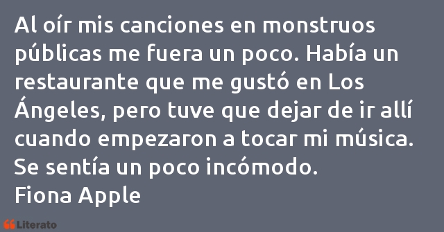 Frases de Fiona Apple