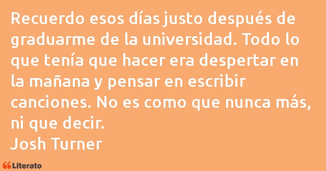 Frases de Josh Turner