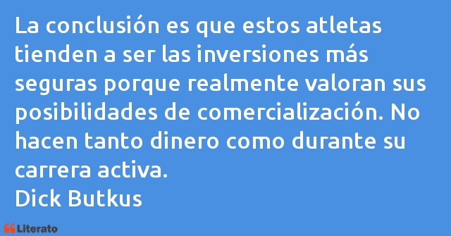 Frases de Dick Butkus