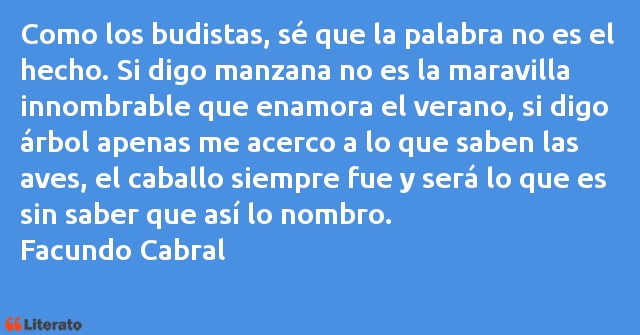 Frases de Facundo Cabral