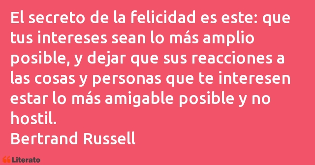 Frases de Bertrand Russell