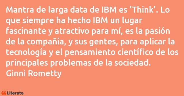 Frases de Ginni Rometty