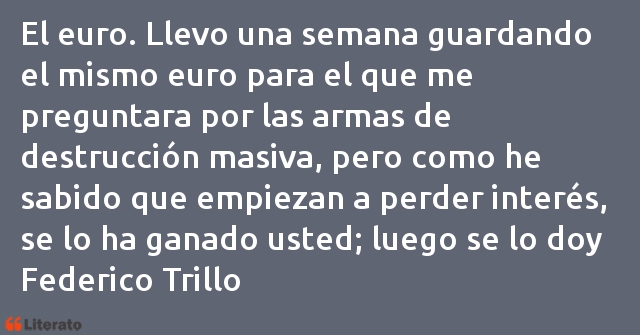 Frases de Federico Trillo
