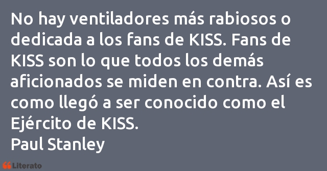 Frases de Paul Stanley