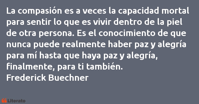 Frases de Frederick Buechner