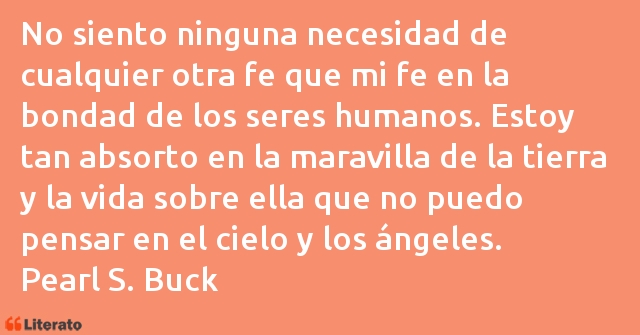 Frases de Pearl S. Buck