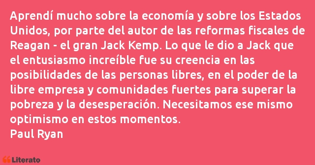 Frases de Paul Ryan