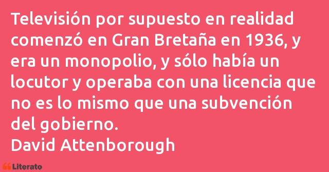 Frases de David Attenborough