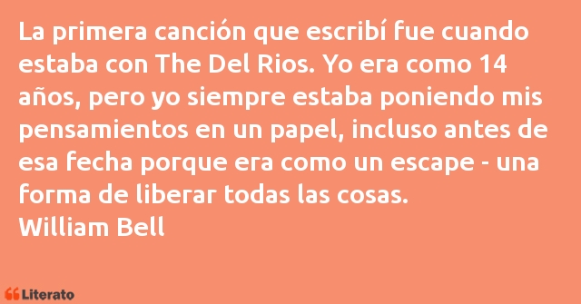 Frases de William Bell