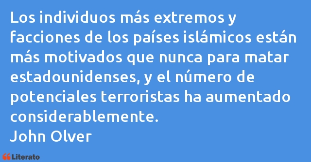 Frases de John Olver
