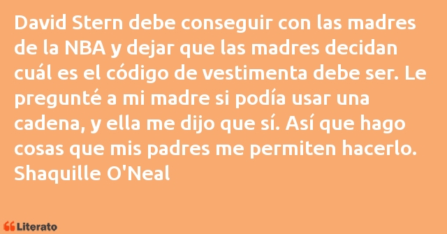 Frases de Shaquille O'Neal