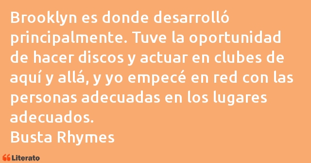 Frases de Busta Rhymes