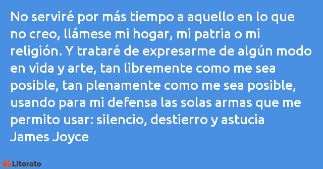 Frases de James Joyce