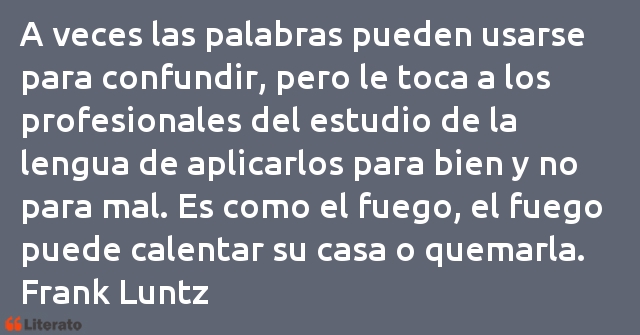 Frases de Frank Luntz