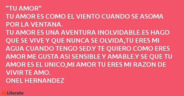 Frases de ONEL HERNANDEZ