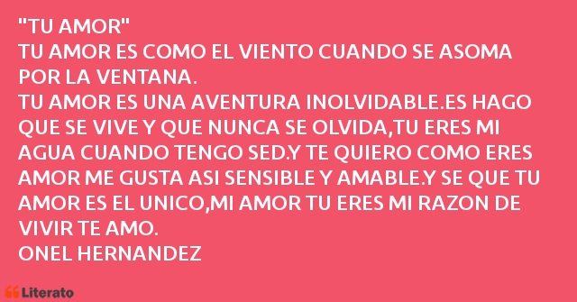 Frases de ONEL HERNANDEZ