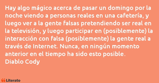 Frases de Diablo Cody