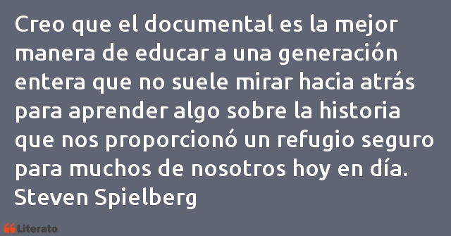 Frases de Steven Spielberg