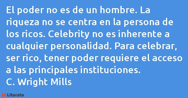 Frases de C. Wright Mills