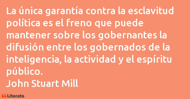 Frases de John Stuart Mill