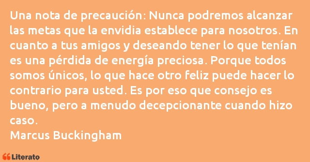 Frases de Marcus Buckingham