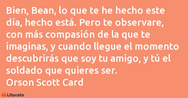 Frases de Orson Scott Card