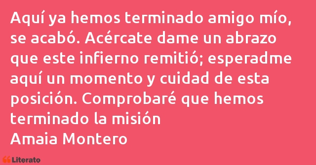 Frases de Amaia Montero