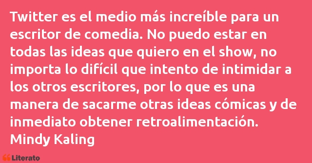 Frases de Mindy Kaling