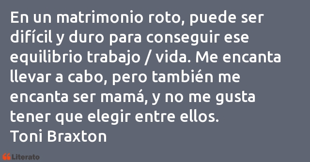 Frases de Toni Braxton