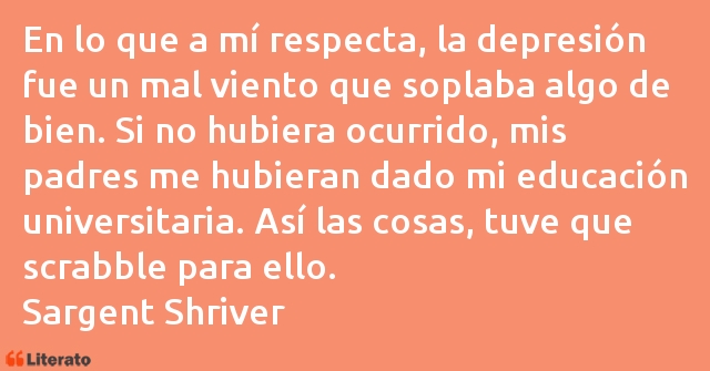 Frases de Sargent Shriver