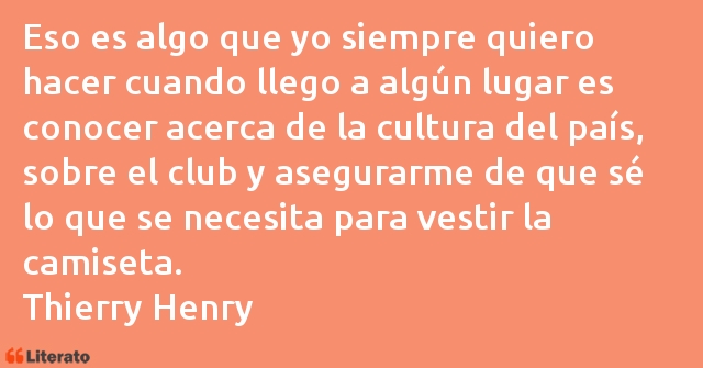 Frases de Thierry Henry